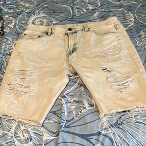Urban wear jean shorts